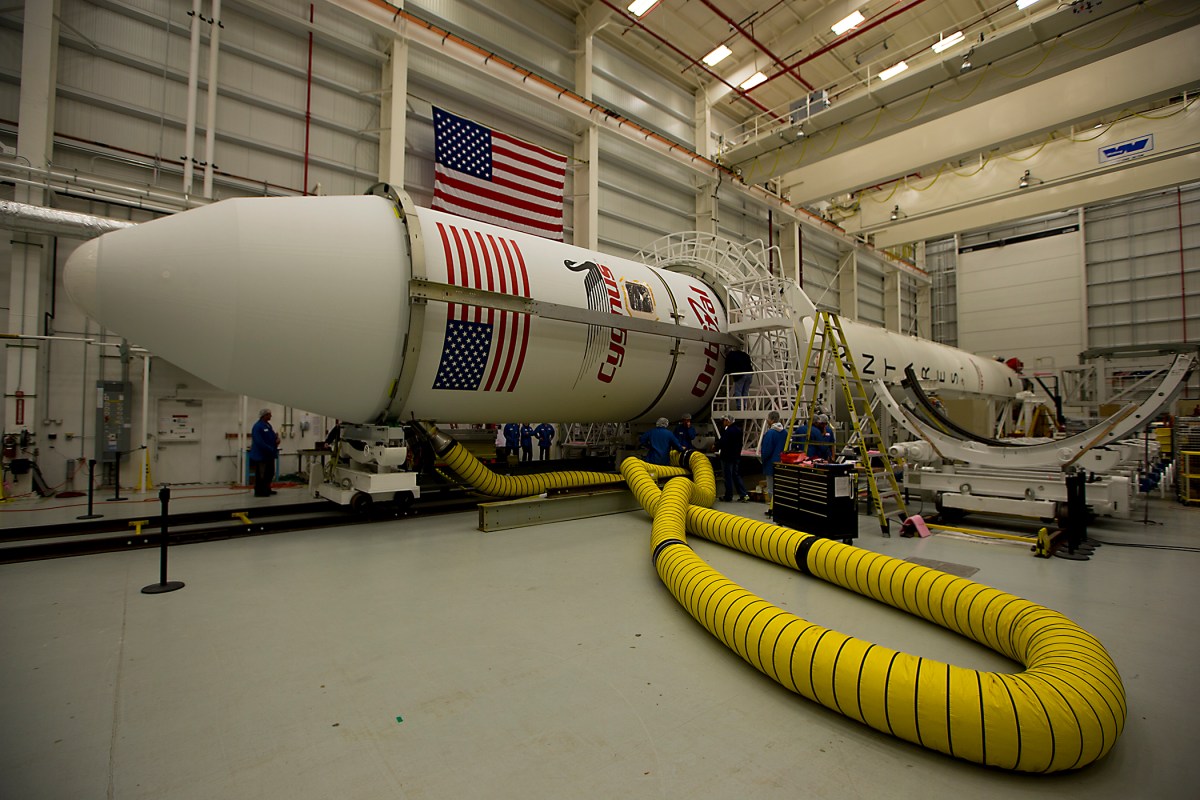 CRS-3 Fairing Installed