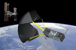 Artist concept of TechEdSAT-4. Credit: NASA