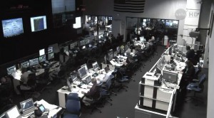 View inside the control room at NASA's Wallops Flight Facility in Virginia, site of July 13's Antares rocket launch. Credit: NASA