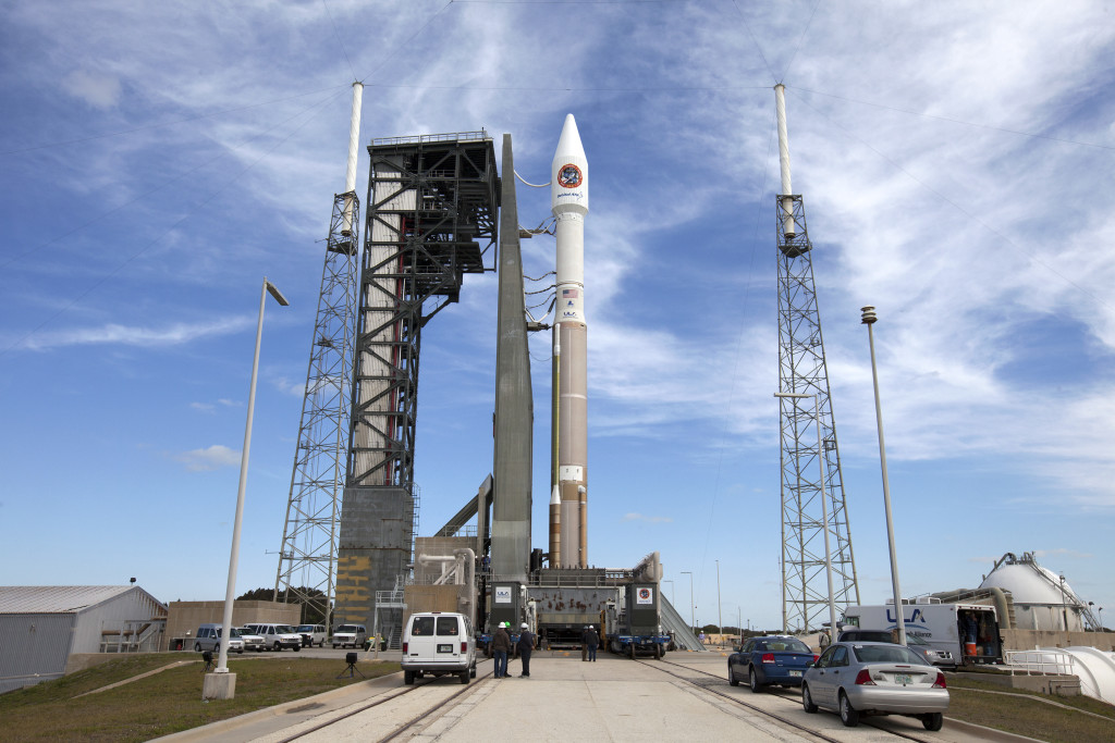 OA-6/Atlas V being rolled out to Pad 41 for launch.