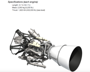 illustration of rocket engine