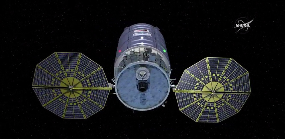 cygnus spacecraft model