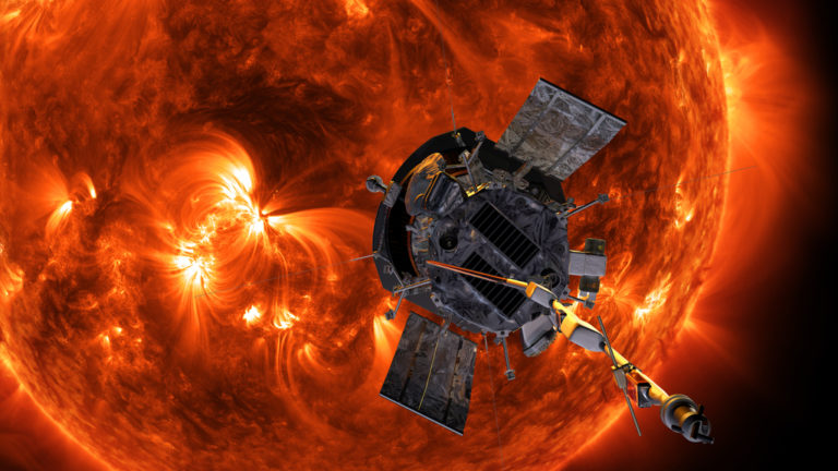 Parker solar probe фото солнца