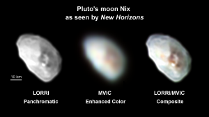 Pluto's Moon Nix as seen by New Horizons