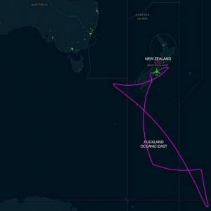 SOFIA's flight path 