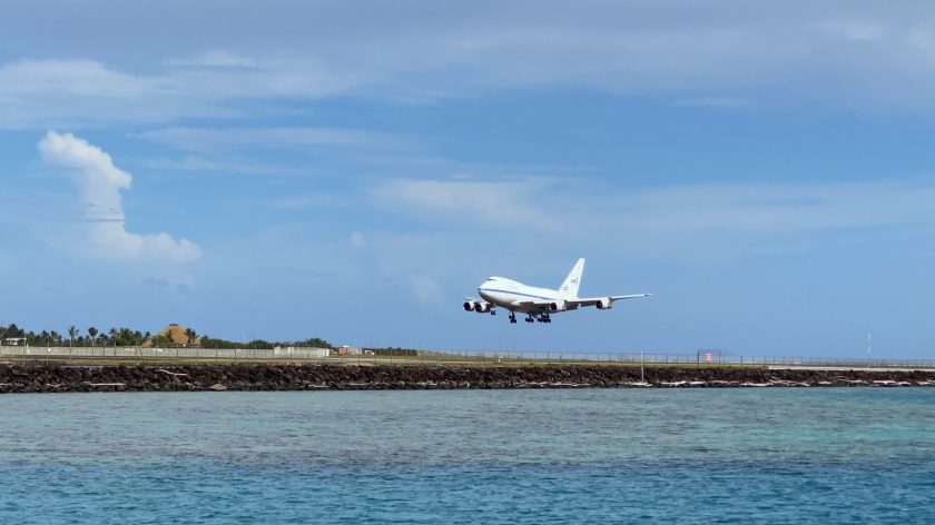 SOFIA landing in French Polynesia