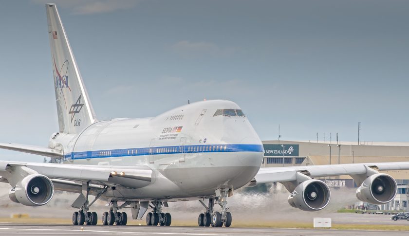 SOFIA at Christchurch International Airport