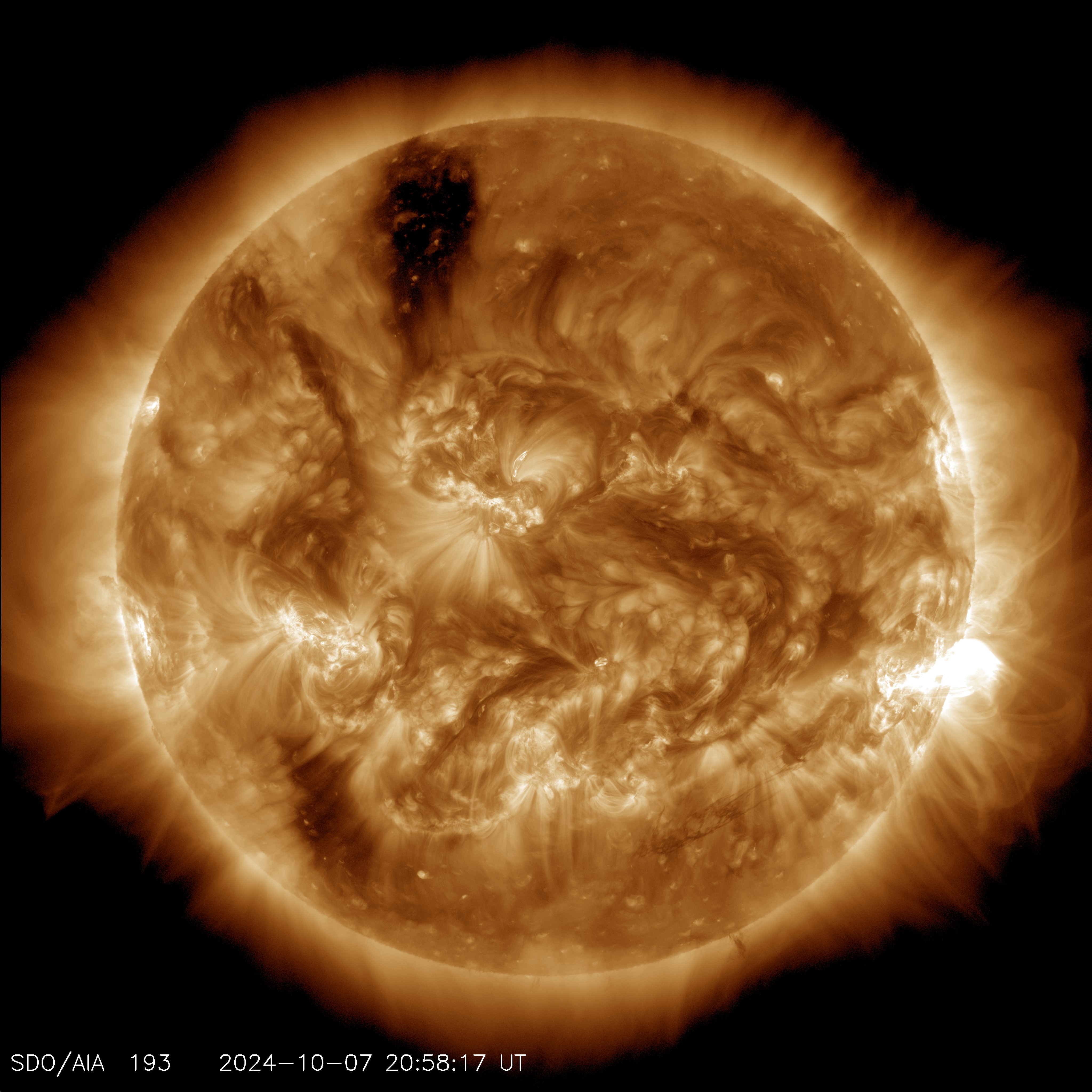 Sun Releases Strong Solar Flare Solar Cycle 25