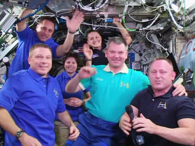 Wilmore Hands Over Station Command to Virts – Space Station