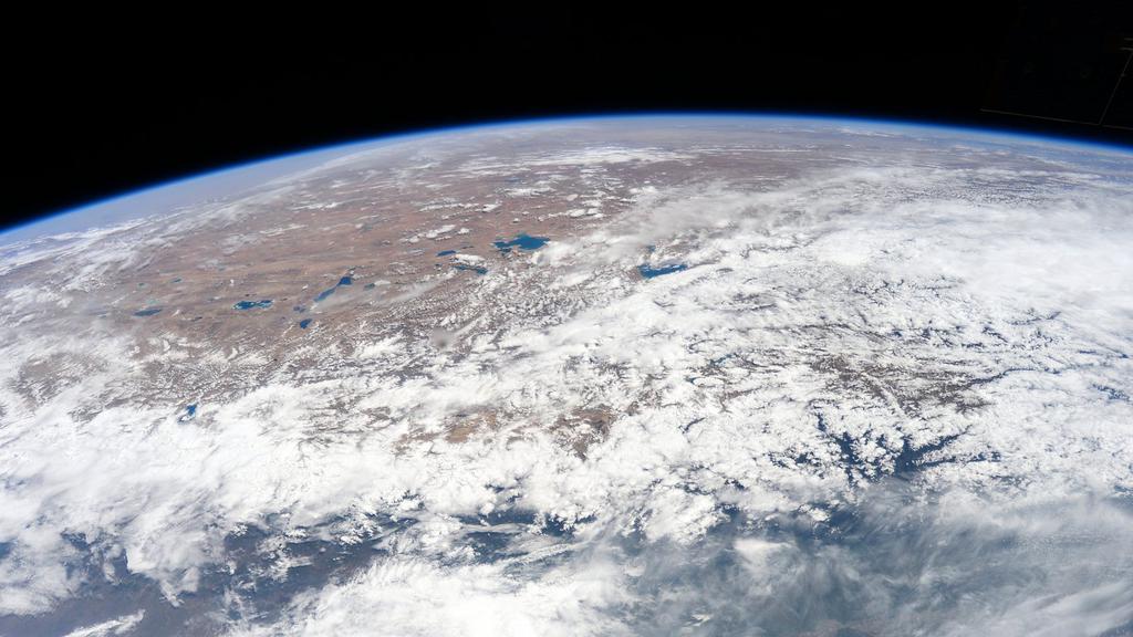 Nepal seen from the space station