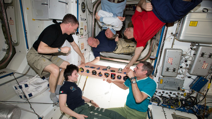 The Expedition 43 crew