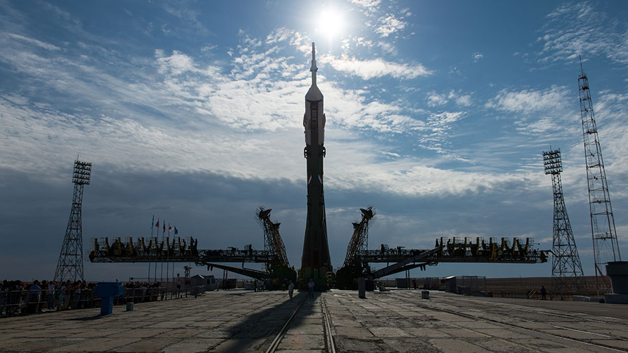 The Soyuz TMA-17M spacecraft