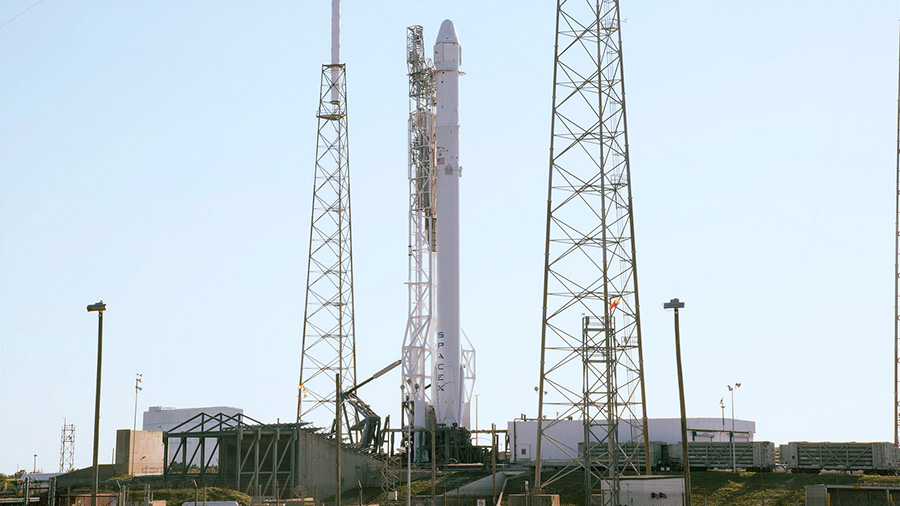 The SpaceX Dragon and Falcon 9 Rocket