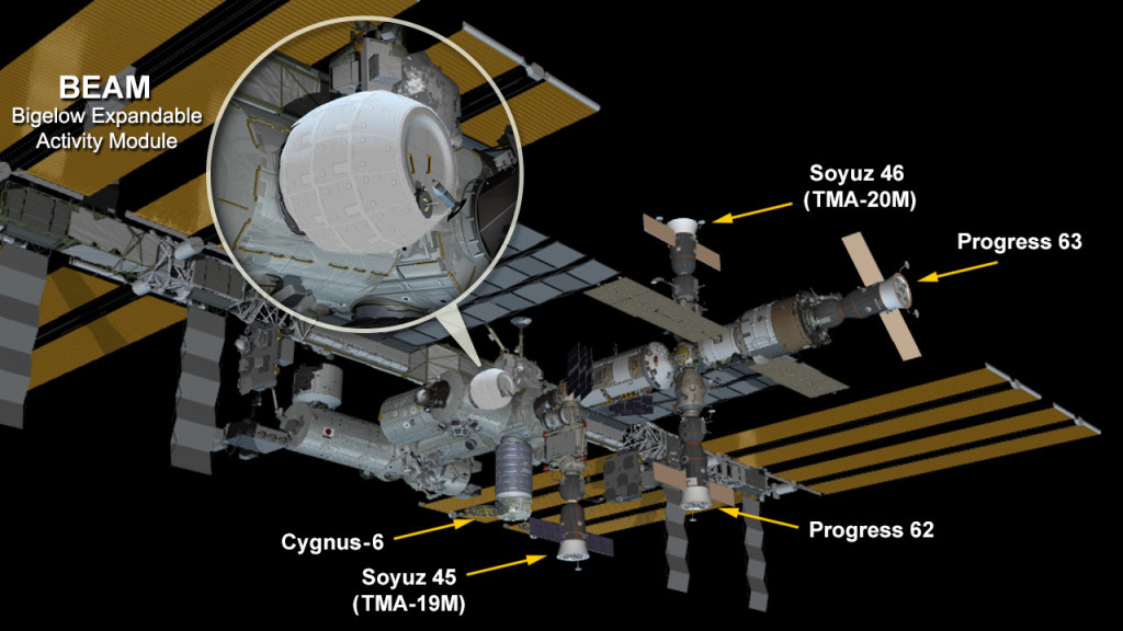 BEAM Expanded and Pressurized