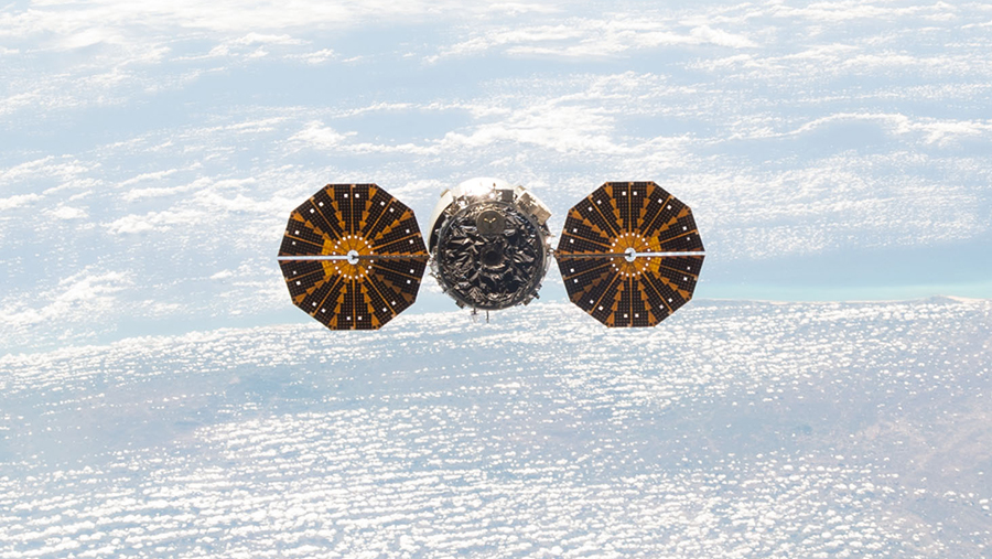 Cygnus Departs the Station