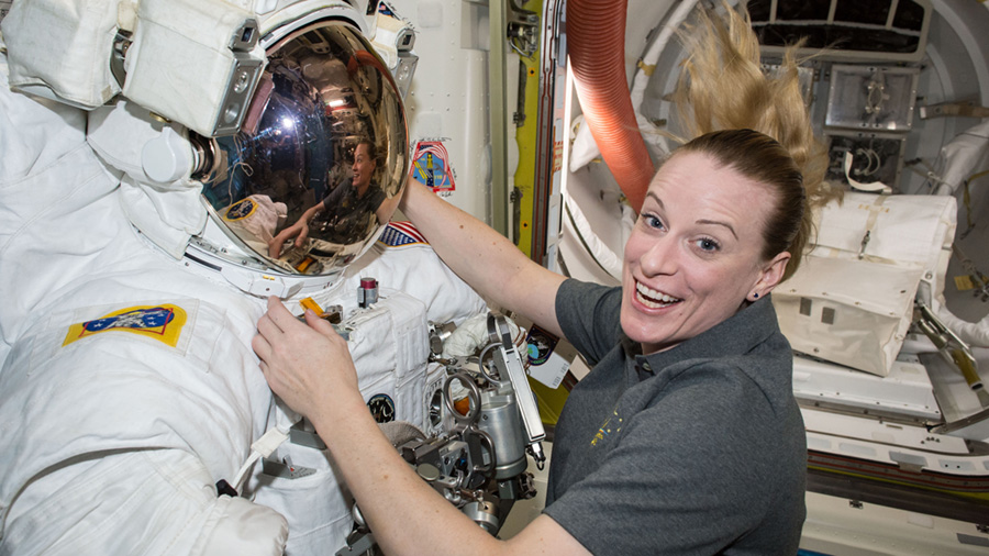 Astronaut Kate Rubins