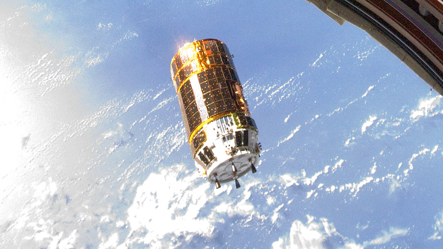 Japan's HTV-3 cargo craft