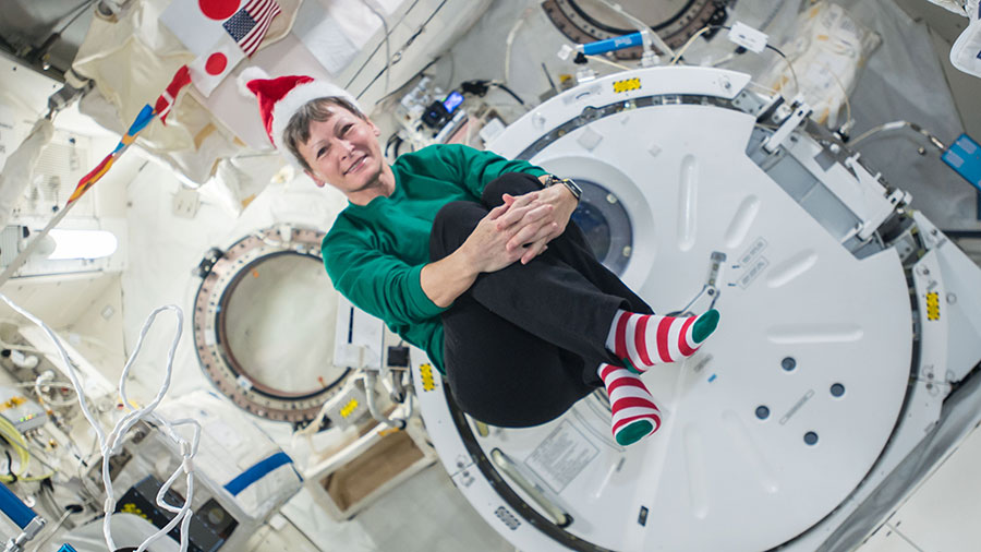 Expedition 50 Flight Engineer Peggy Whitson of NASA