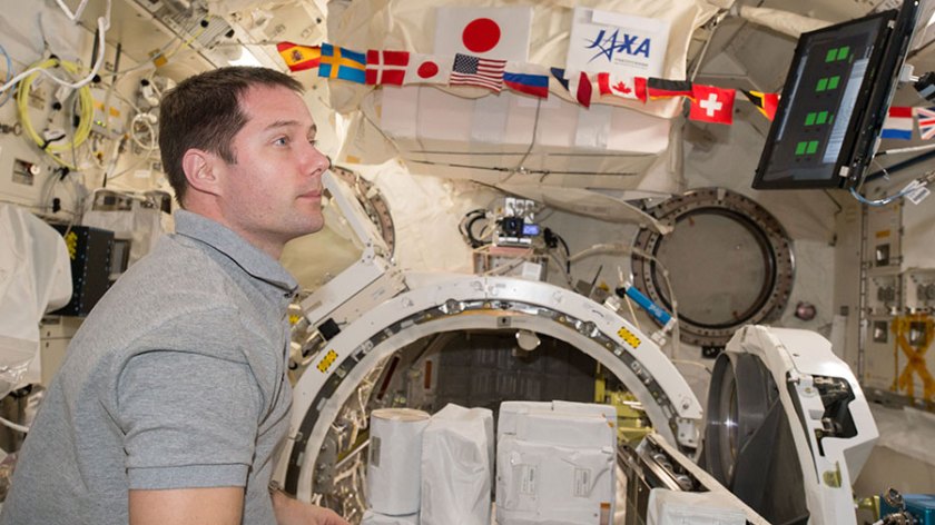 Astronaut Thomas Pesquet