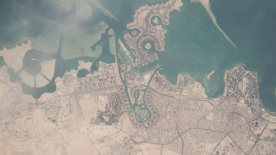 Doha, the capital city of Qatar