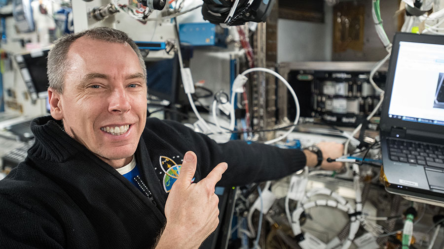 Astronaut Drew Feustel