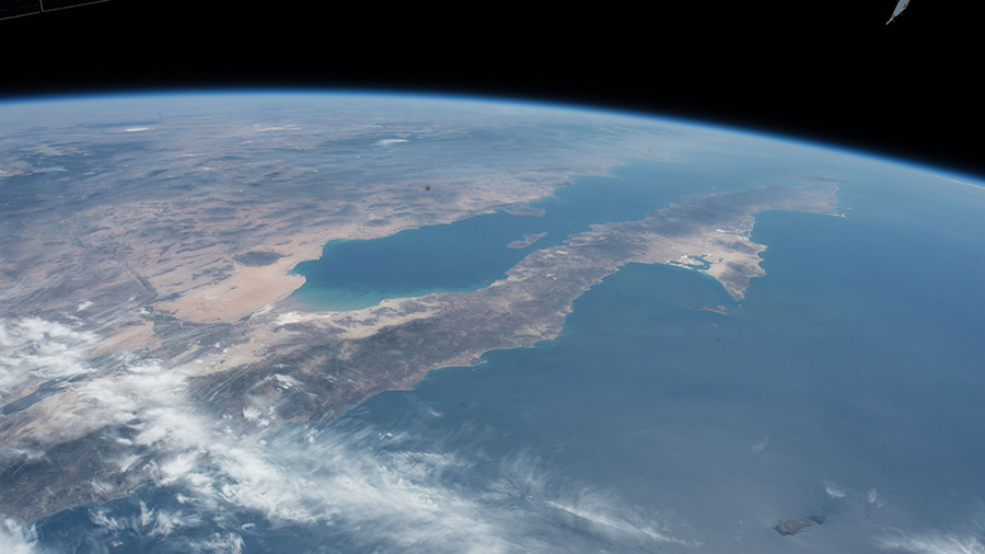 Mexico, Baja California and the southern coast of the state of California