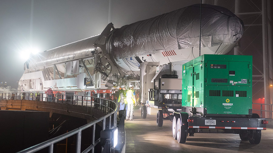 The Antares rocket from Orbital ATK