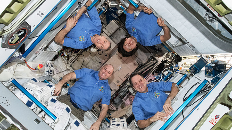 Four Expedition 55 Astronauts