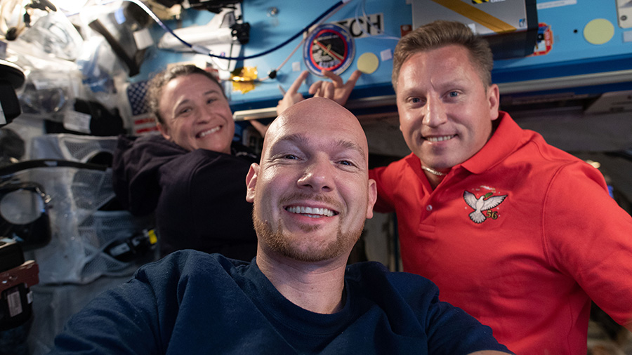 Expedition 56-57 crewmates