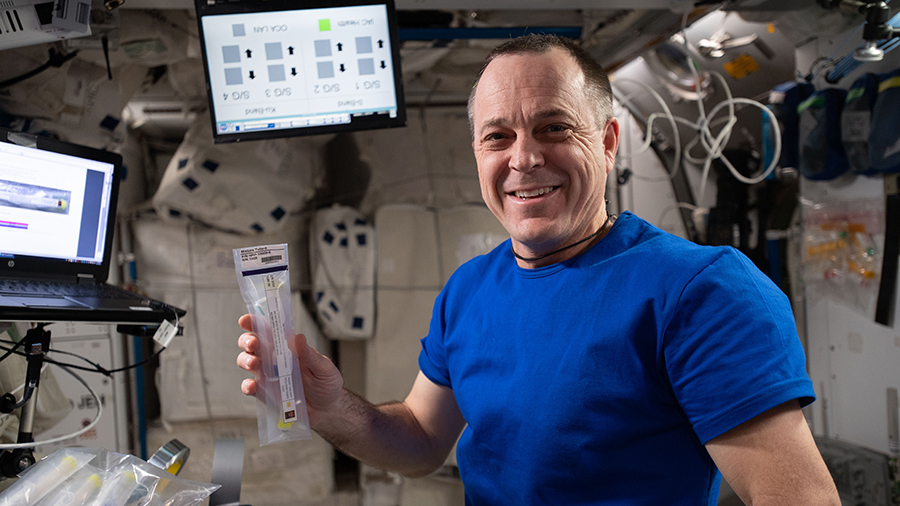 Expedition 56 Flight Engineer Ricky Arnold