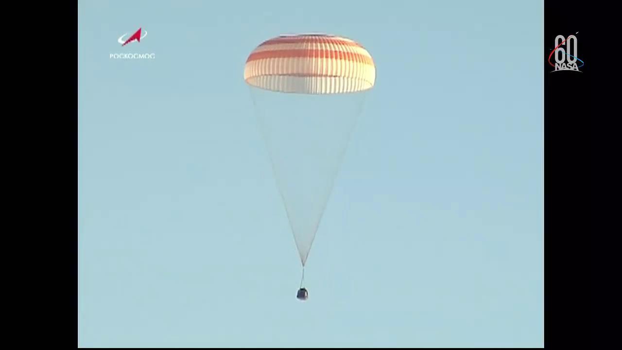 The Soyuz MS-08 spacecraft 