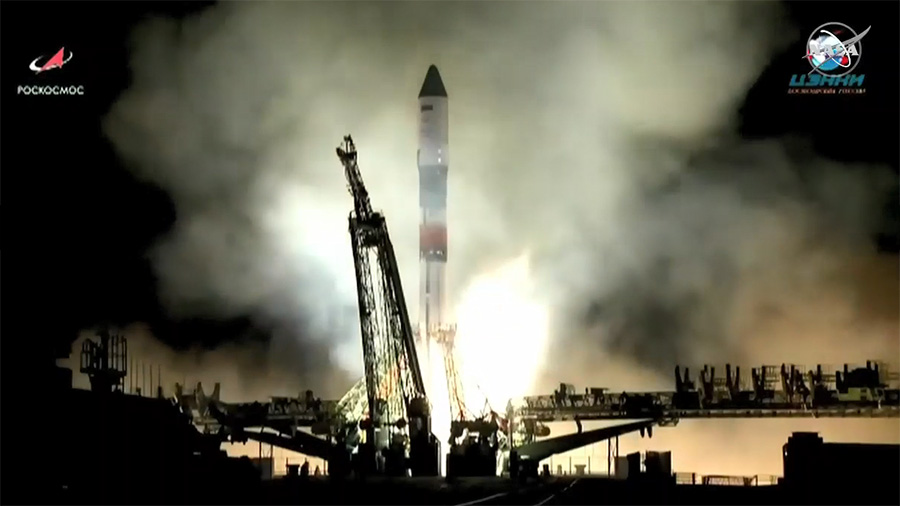 Russia's Cargo Craft Blasts Off to Station for Sunday Delivery