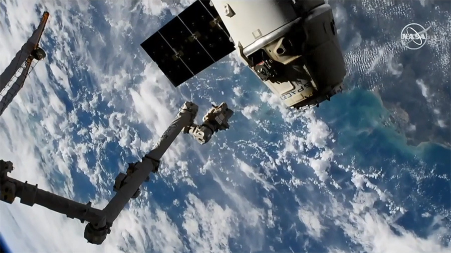 SpaceX Dragon Release