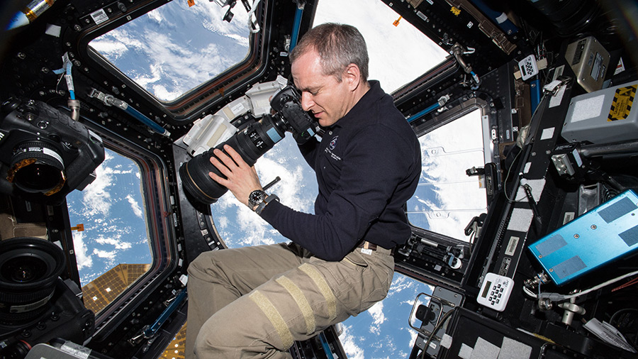 Astronaut David Saint-Jacques of the Canadian Space Agency