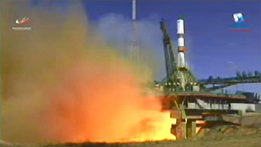 Russia's Progress 72 resupply ship blasts off on time