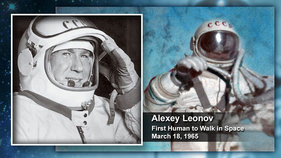 Alexey Leonov: First Human to Walk in Space