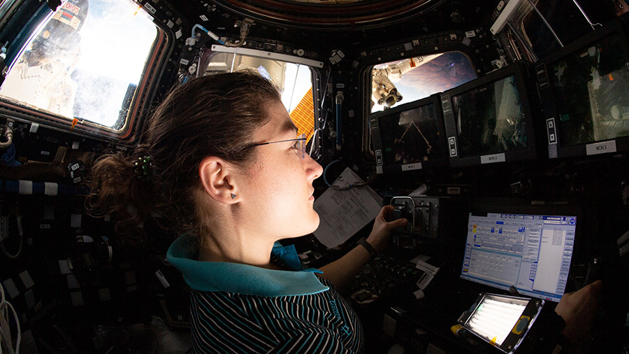 NASA astronaut Christina Koch