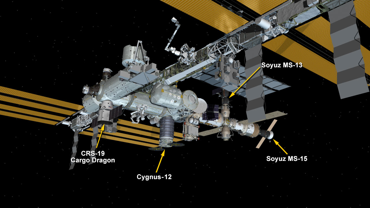 Dec. 8, 2019: International Space Station Configuration