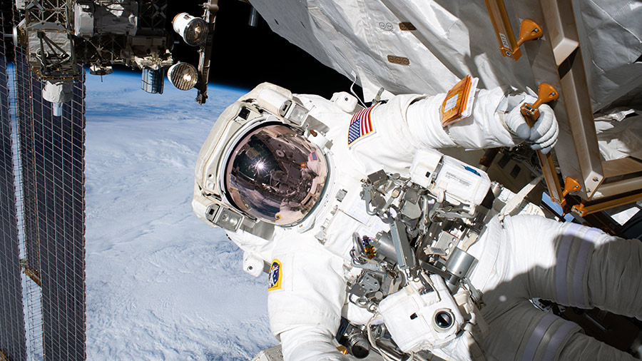 Astronaut Andrew Morgan