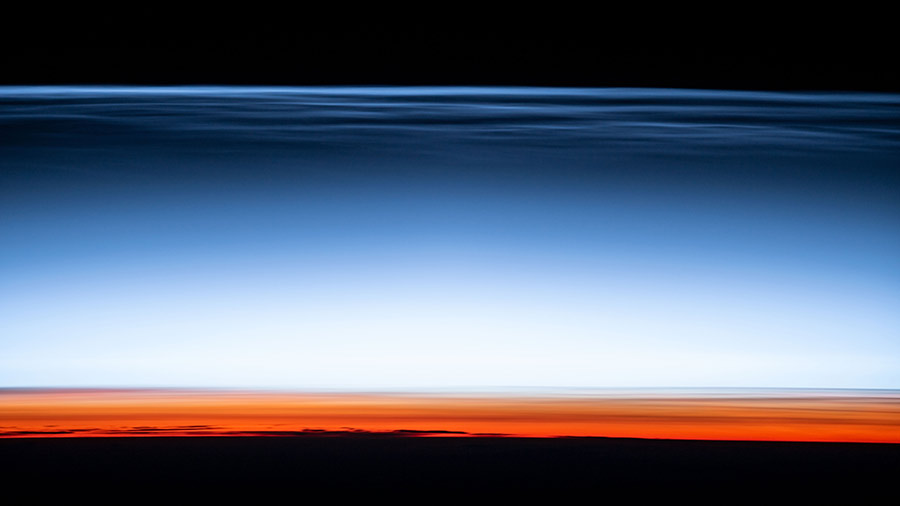 Noctilucent clouds, or night shining clouds