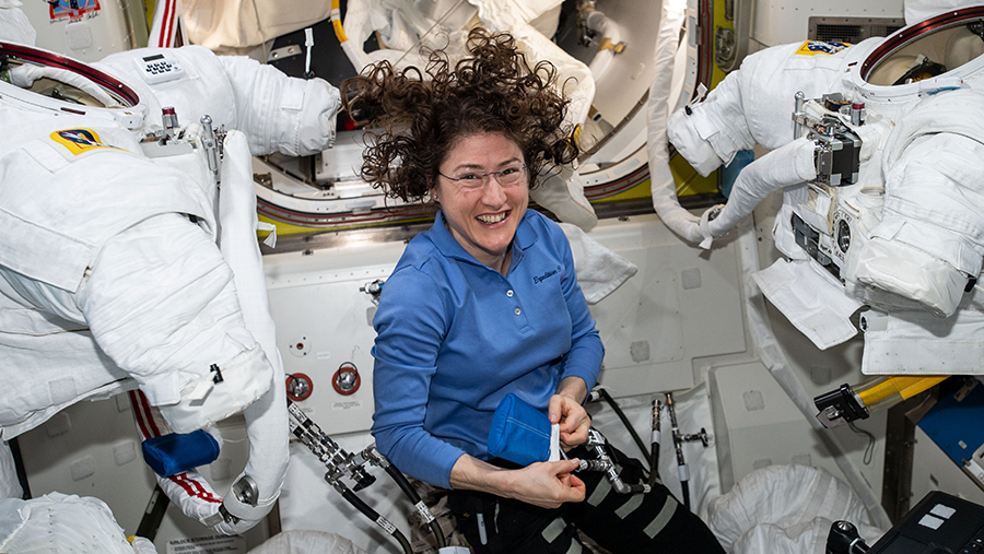 NASA astronaut Christina Koch