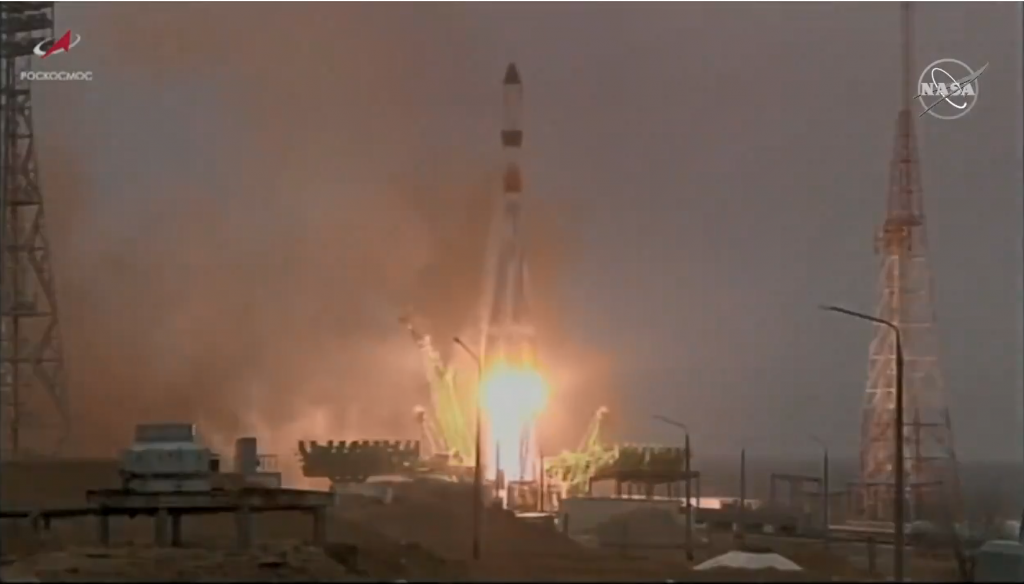 Russian Cargo Craft In Orbit To Station – Space Station