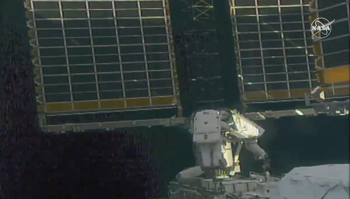 Spacewalk to Install First New Solar Array Concluded EVA-74-1200x682