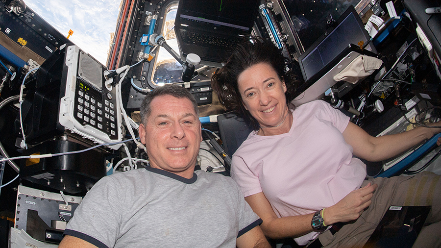 Astronauts Shane Kimbrough and Megan McArthur will monitor the SpaceX Cargo Dragon's arrival on Sunday.