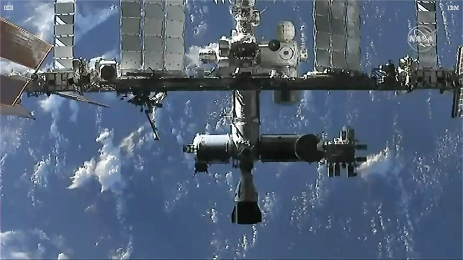 international space station docking