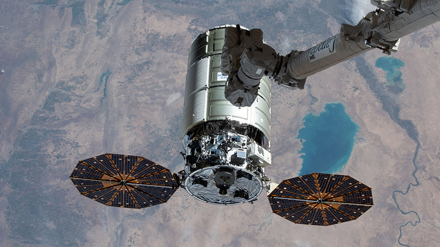 cygnus space station inside