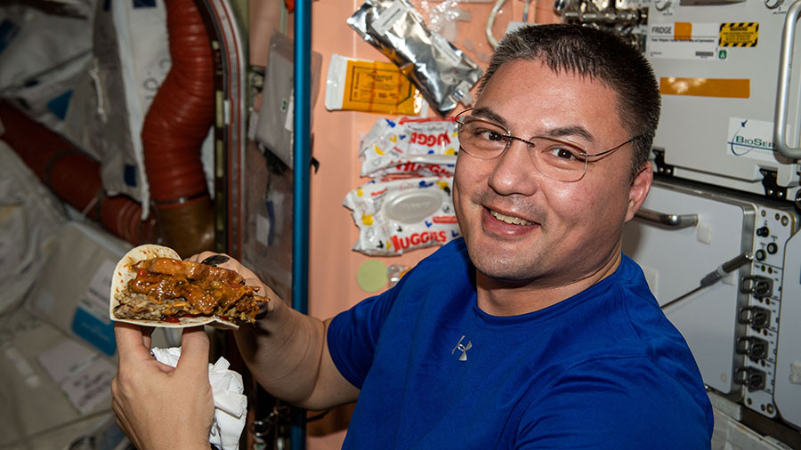 space station food