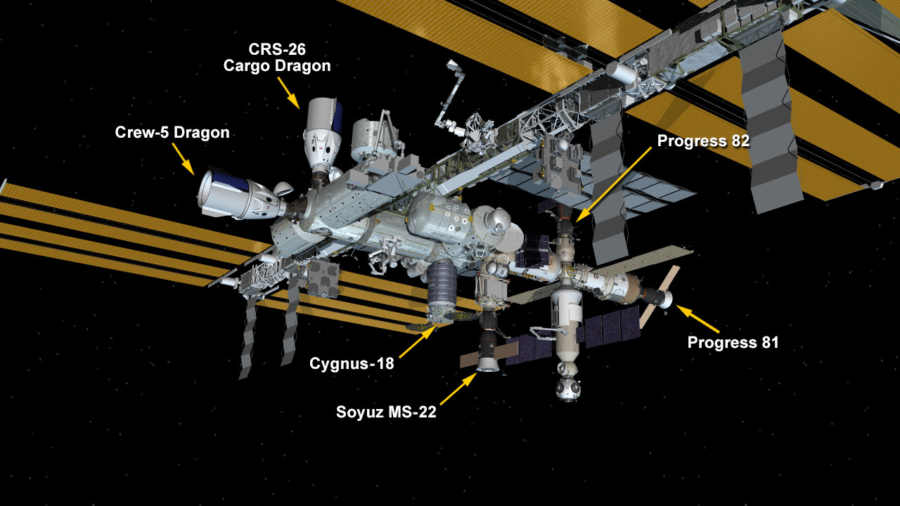 nasa space station location