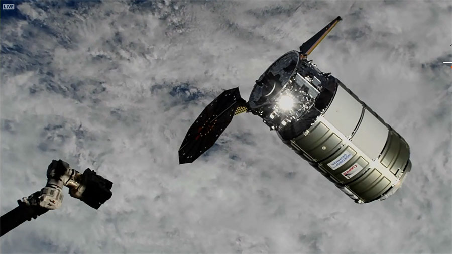 cygnus spacecraft model