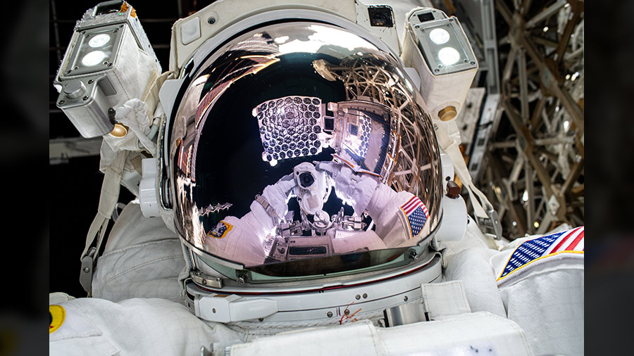 Crew Stays Busy with Spacewalk Preps and Advanced Research